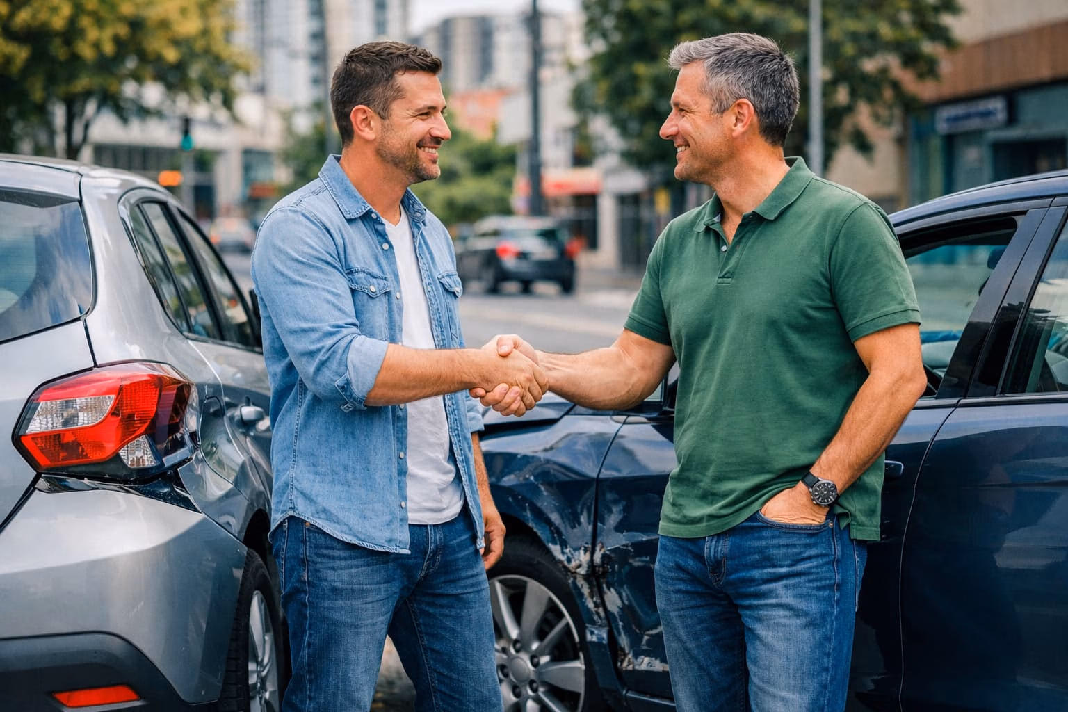 Bateu o carro em Curitiba