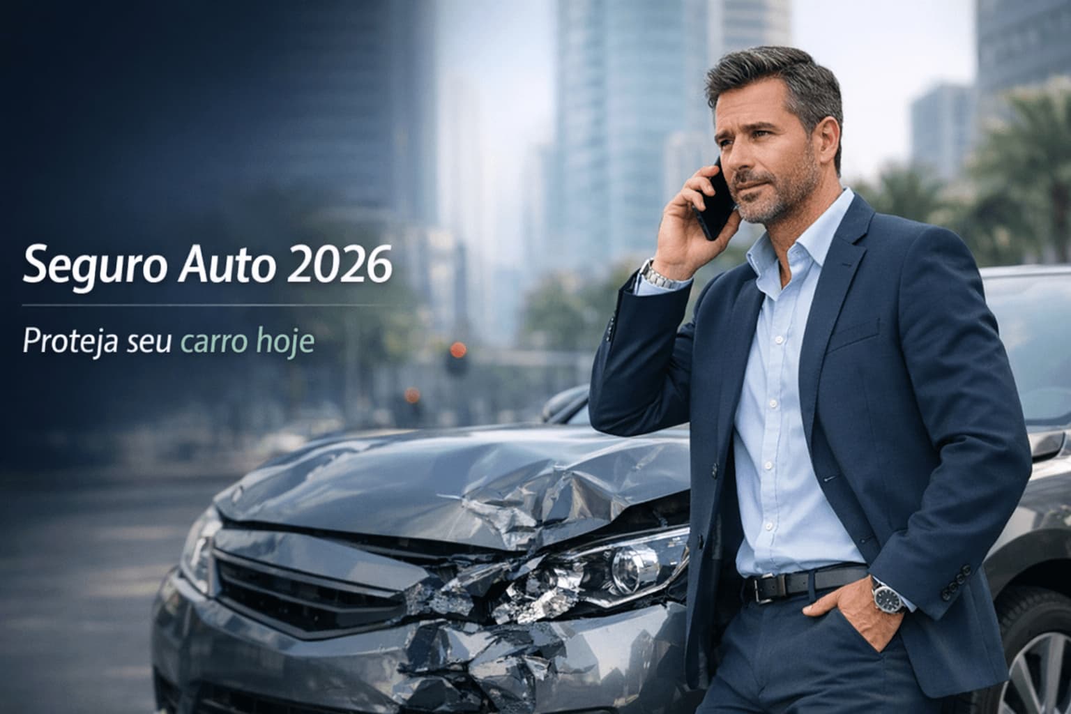 Seguro auto com proteção para o veículo