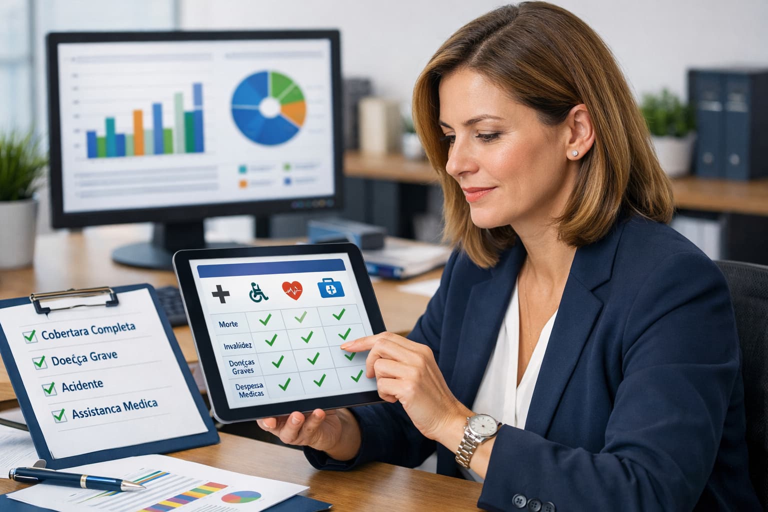 Análise completa de coberturas de seguro de vida: morte, invalidez, doenças