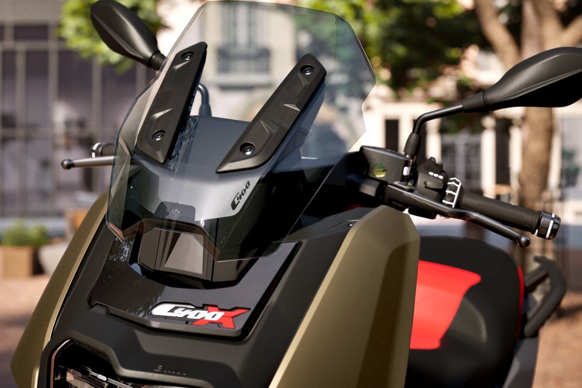 BMW C 400 X vista frontal