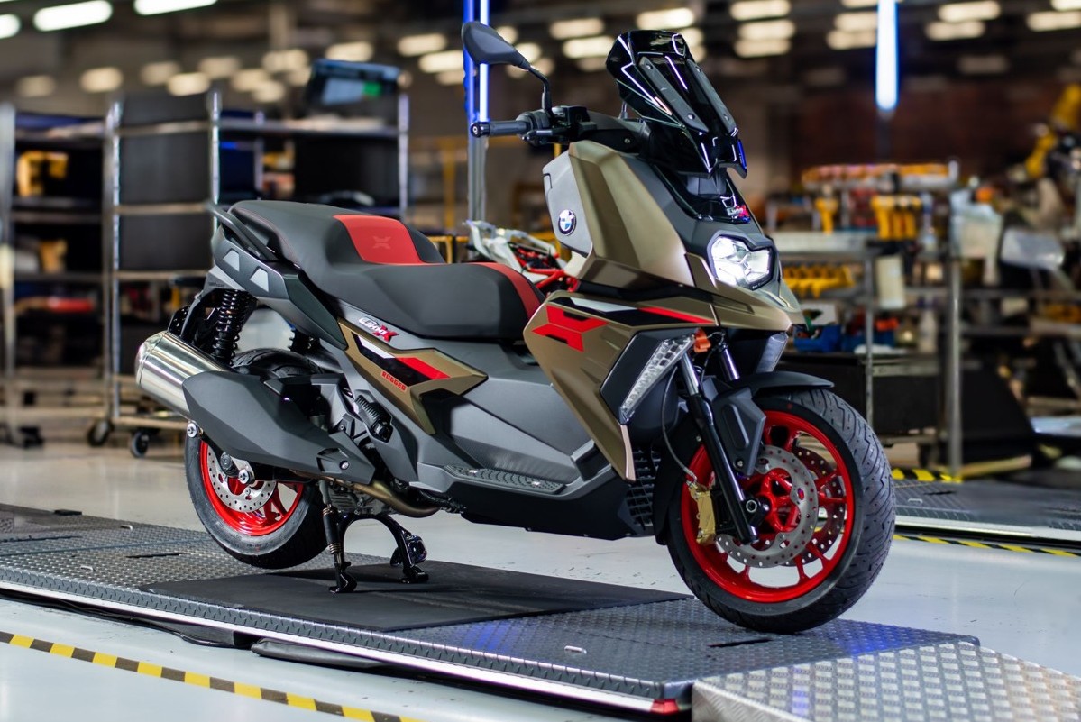 BMW C 400 X na fábrica BMW