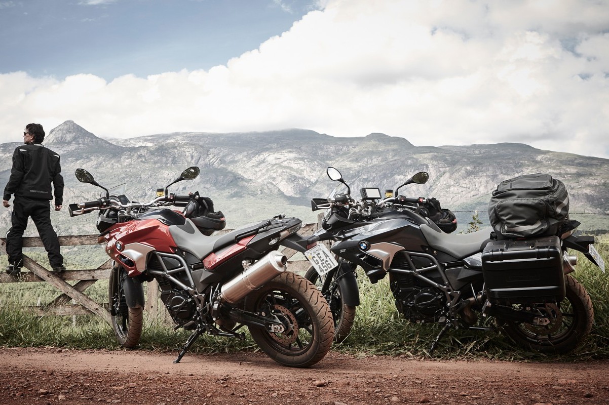 Piloto em viagem com BMW F 700 GS