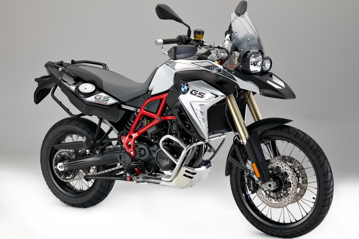 BMW F 800 GS Special branca e preta