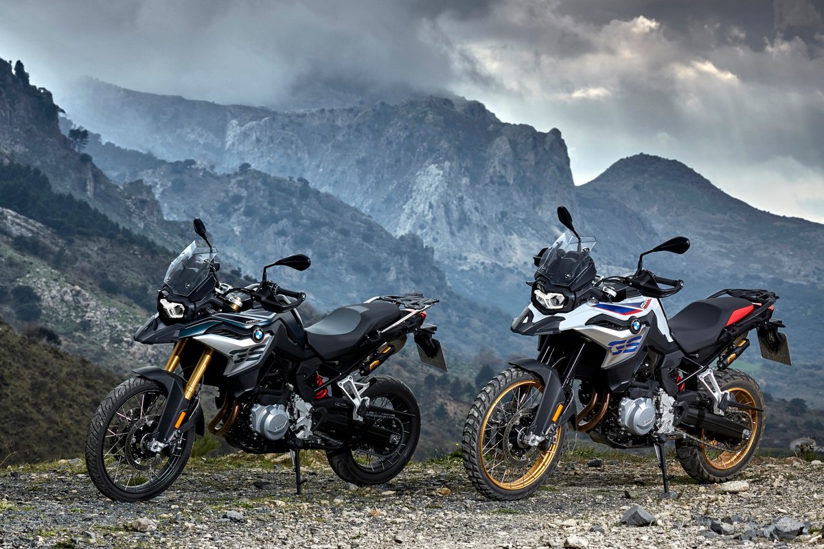 BMW F 850 GS big trail intermediária