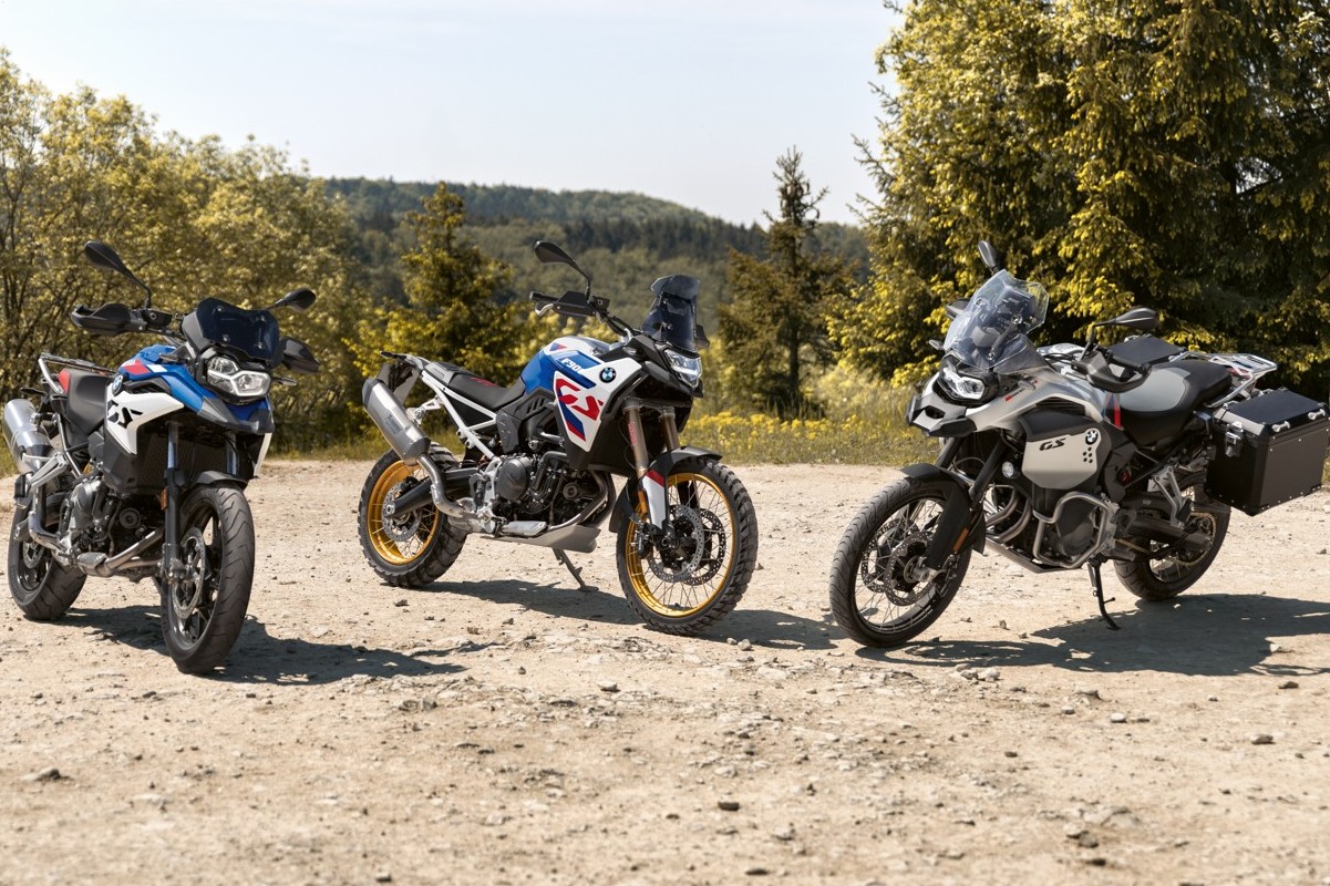 BMW F 900 GS diferentes modelos