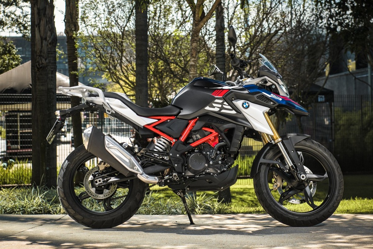 BMW G 310 GS seguro especializado Montreal trail porta entrada