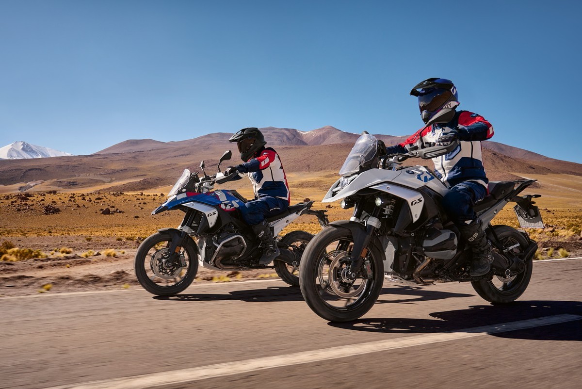 BMW R 1300 GS em viagem internacional