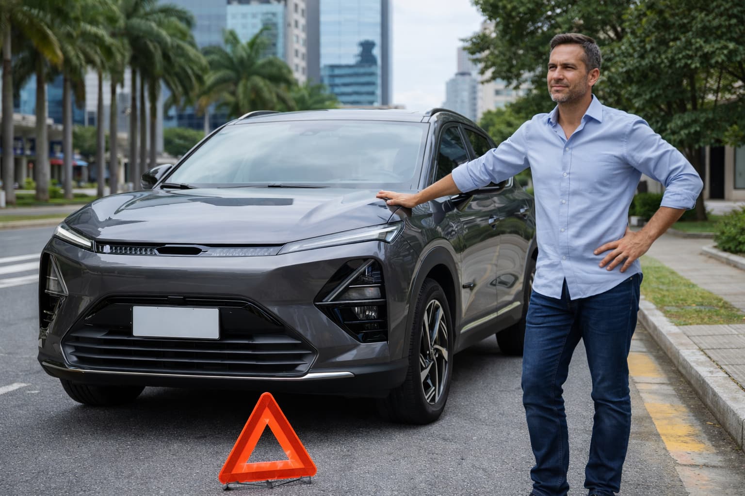 Cliente satisfeito após receber cotação de seguro da Chevrolet Captiva EV em Curitiba