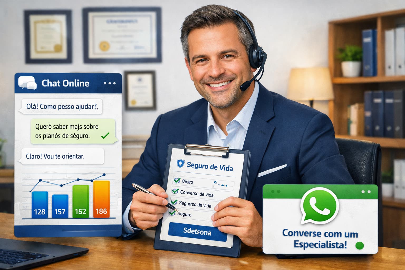 Consultor especialista em seguro de vida: atendimento personalizado Montreal