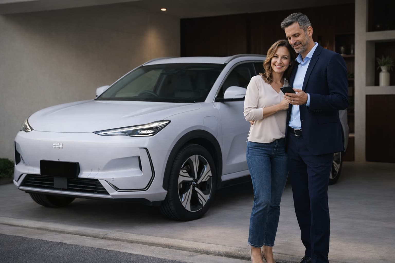 Cliente satisfeito após receber cotação de seguro do Geely EX5 em Curitiba