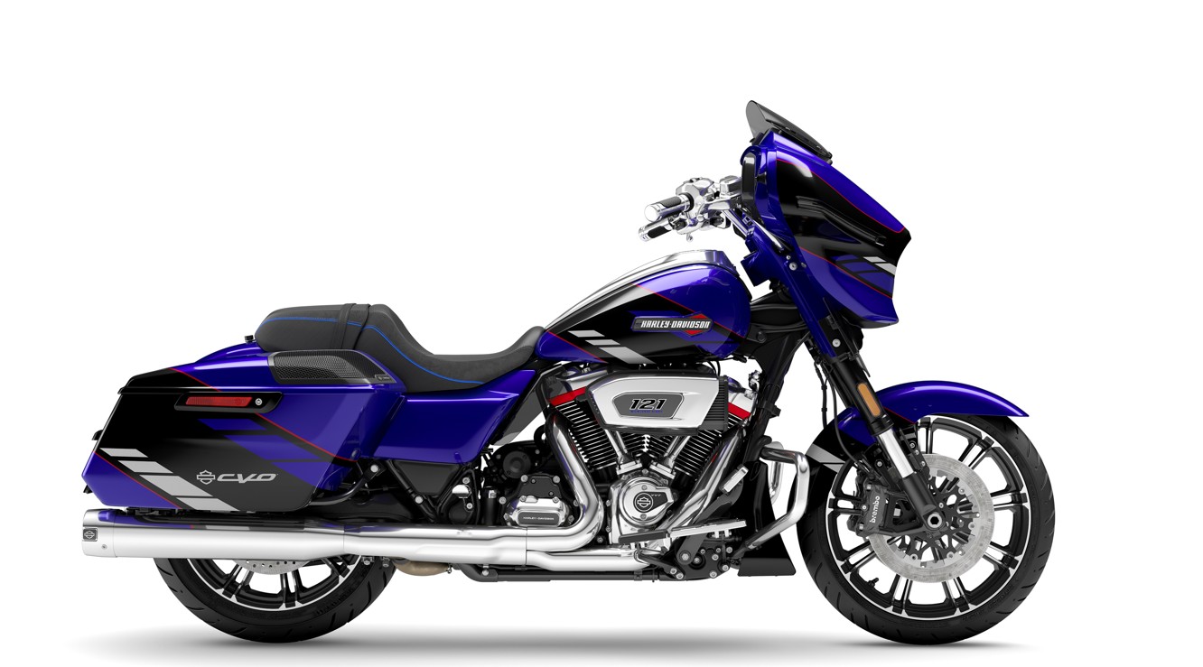 Harley-Davidson CVO Street Glide azul