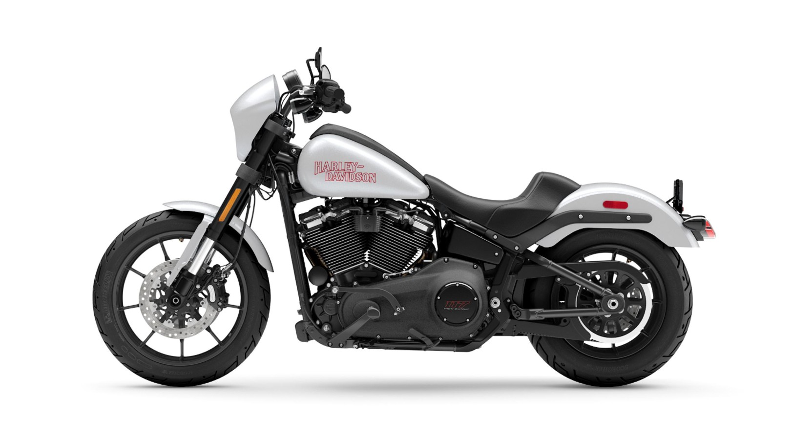 Harley-Davidson Low Rider S branca