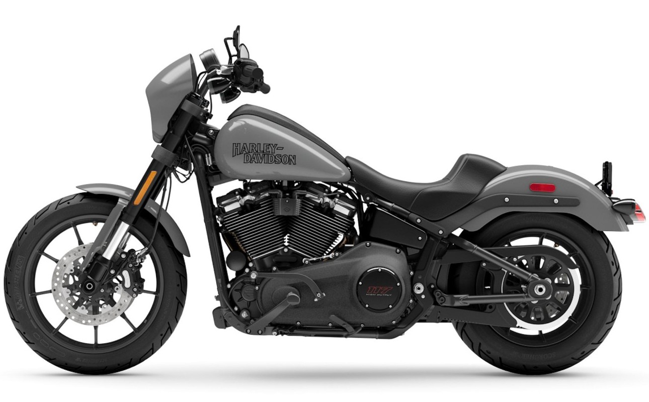 Harley-Davidson Low Rider S cinza