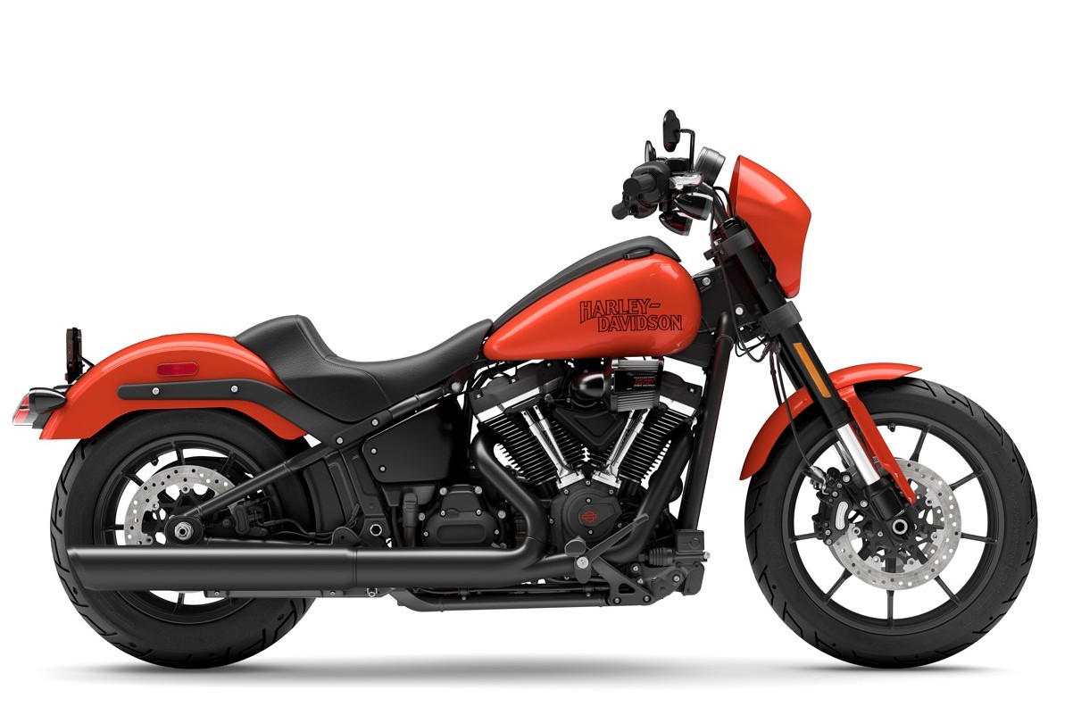 Harley-Davidson Low Rider S vermelha