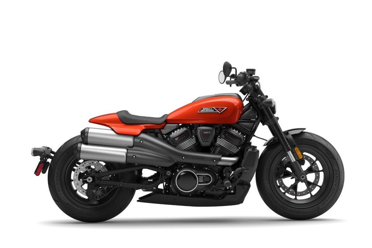Harley-Davidson Sportster S vermelha