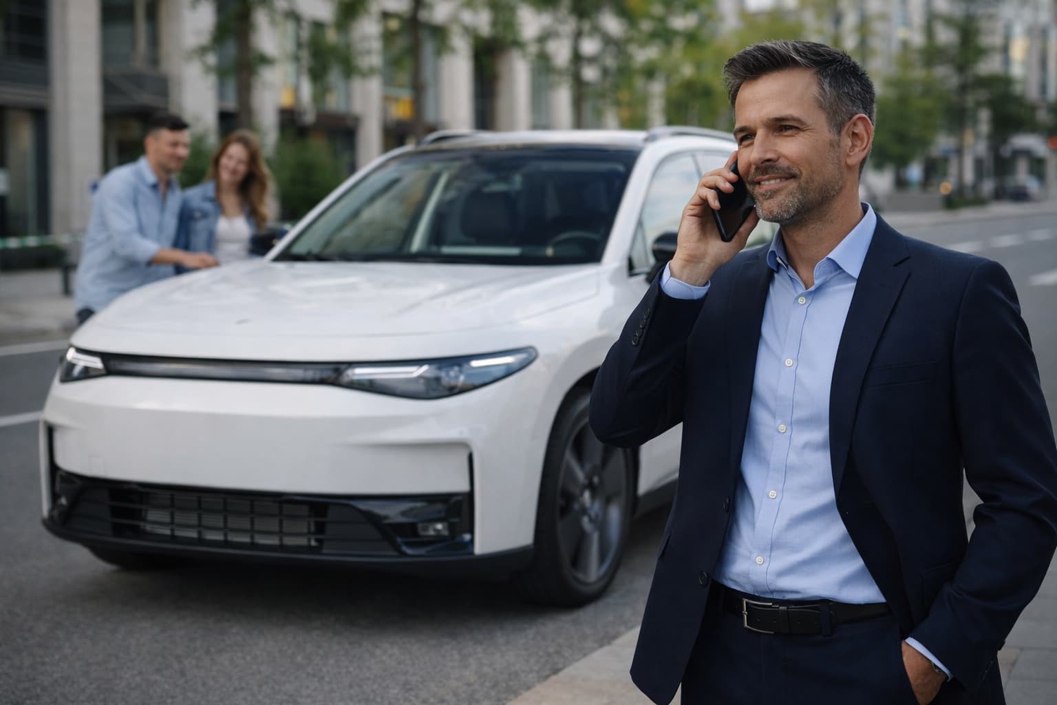 Motorista preocupado analisando custo e proteção do Leapmotor C10