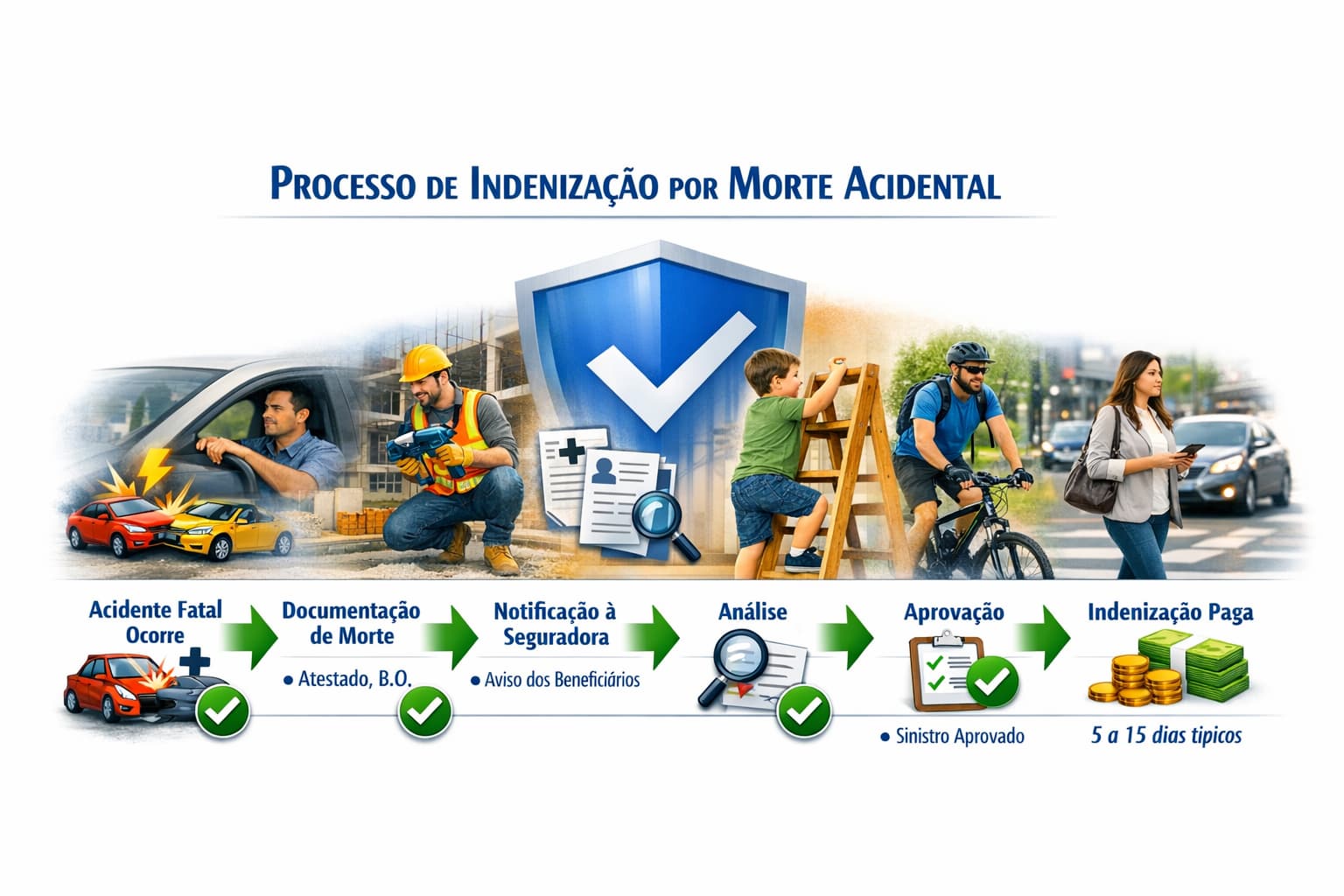 Processo de indenização: rápido e garantido