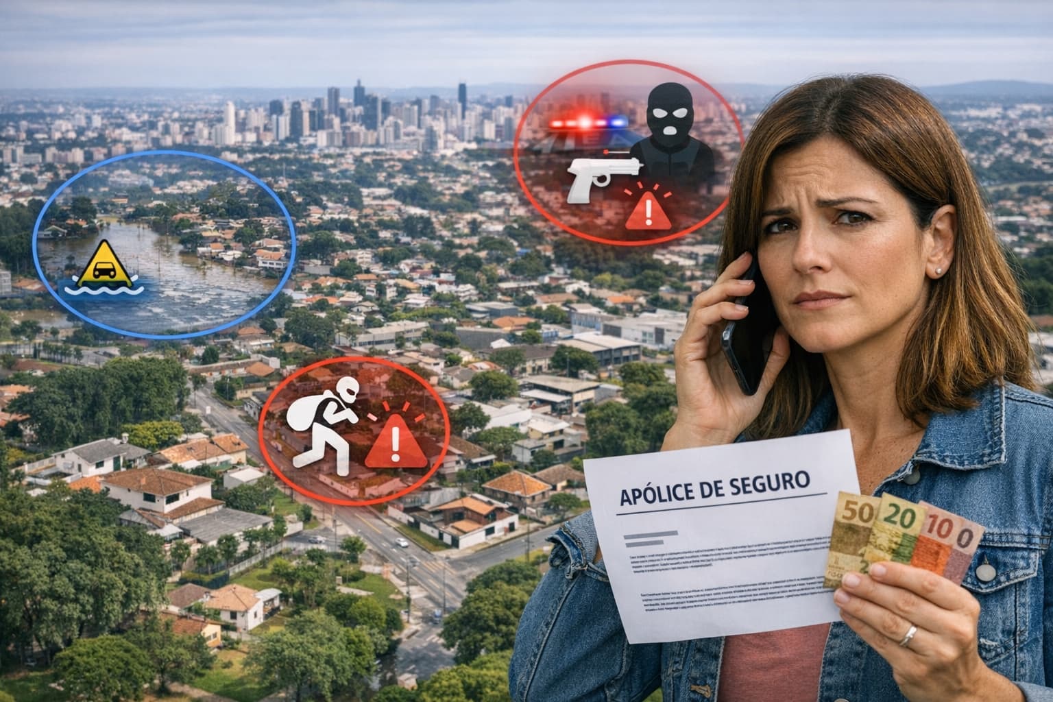 Seguro residencial em bairros visados de Curitiba