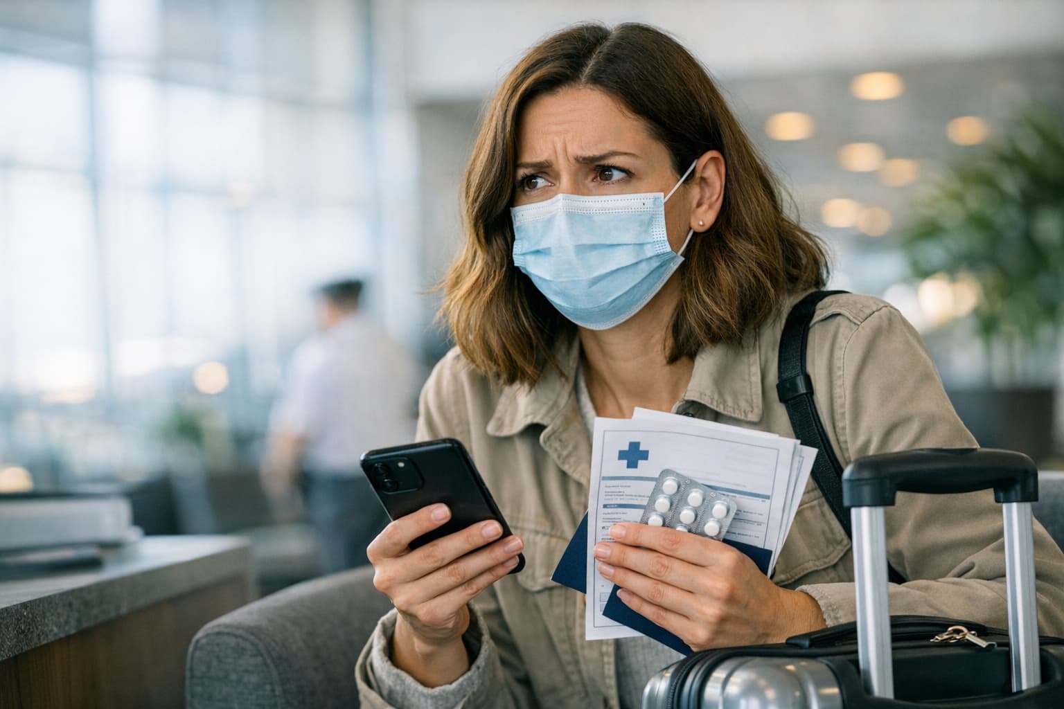 Seguro viagem cobre covid