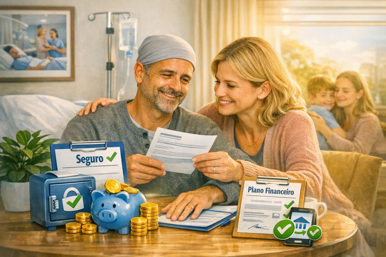 Tranquilidade financeira: proteção em diagnóstico de doença grave